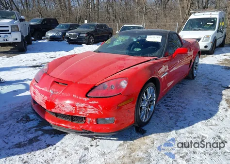 2011 Chevrolet Corvette Grand Sport from USA, damaged, VIN 1G1YV2DW2B5103739
